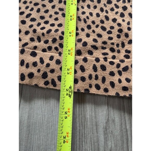 J.Crew Womens Teddie Leopard Print Sweater M - Picture 7 of 7